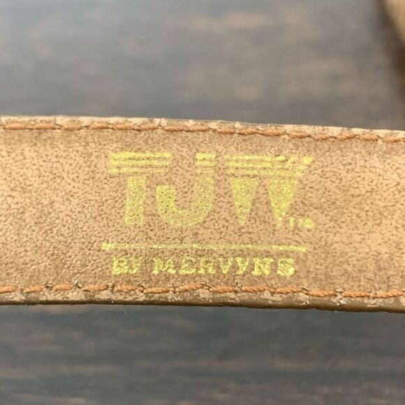 Vintage TJW by Mervyns Women's X035 Snakeskin Belt ML - Picture 4 of 7